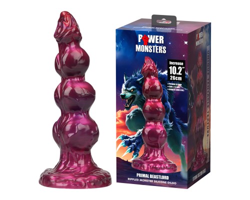 Primal Beastlord, фаллоимитатор на присоске, серии Power Monsters, 26 см