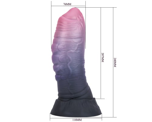 Dreadful Fiend, фаллоимитатор на присоске, серии Power Monsters, 24 см