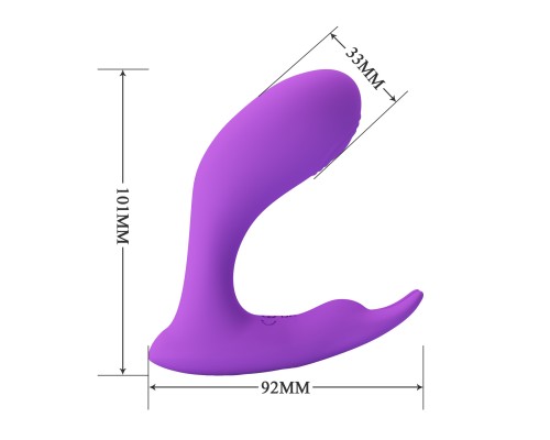 Вибростимулятор точки G, фиолетовый
