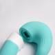 Вибростимулятор зоны G, 2 в 1, бирюзовый