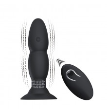 Анальная пробка с вибрацией и риминг ротацией 4 ф-ций