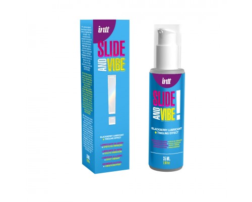Увлажняющий гель для тела SLIDE AND VIBE, 35 мл