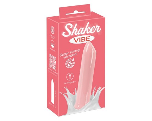 Shaker Vibe мощная вибропуля, розовый