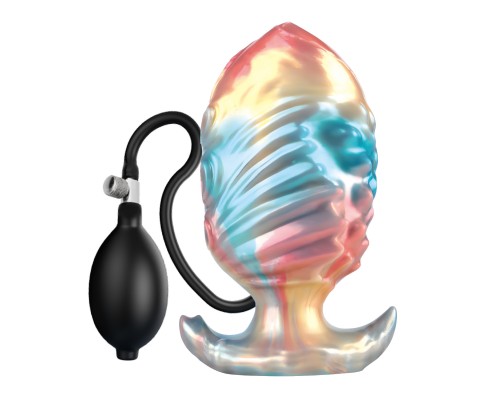 Ebon Leviathan, анальная пробка, увеличивающаяся в размере, серии Power Monsters, 18 см