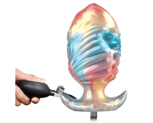 Ebon Leviathan, анальная пробка, увеличивающаяся в размере, серии Power Monsters, 18 см