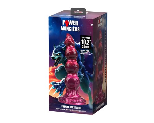 Primal Beastlord, фаллоимитатор на присоске, серии Power Monsters, 26 см