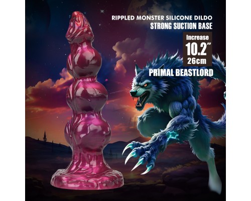 Primal Beastlord, фаллоимитатор на присоске, серии Power Monsters, 26 см