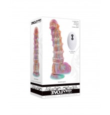 Фаллоимитатор необычной формы на присоске с вибрацией Fantasy