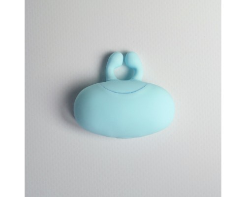 Вибростимулятор для орального секса, бирюзовый