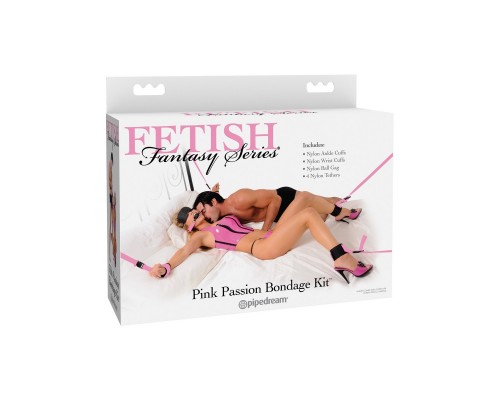 Набор для фиксации Fetish Fantasy Series Pink Passion Bondage Kit