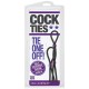 Эрекционные лассо 2 шт Silicone Cock Ties - Black: мощное возбуждающее средство