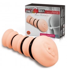Crazy Bull Rossi Flesh 3D Мастурбатор вагина с утягивающими кольцами