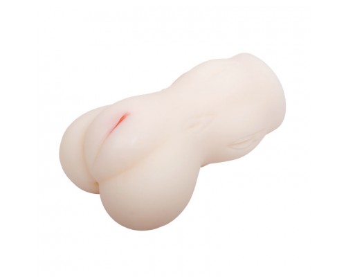 Мастурбатор вагина с вибрацией с фактурным рисунком по телу 
