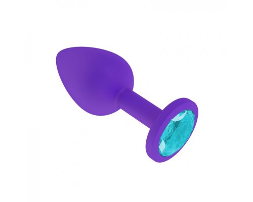  Анальая фиолет голубым кристаллом - маленькая 