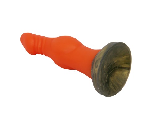 Blazeheart Charger, фаллоимитатор на присоске, серии Power Monsters, 18,5 см