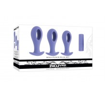 Набор анальных пробок с вибропулей Hole Punch Plug Set