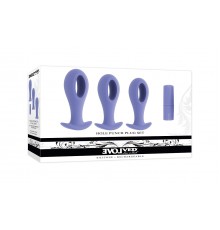 Набор анальных пробок с вибропулей Hole Punch Plug Set