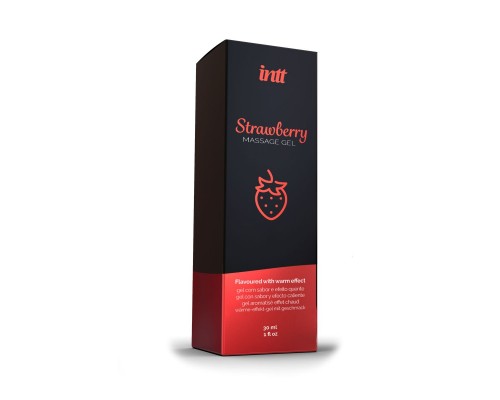 Массажный гель Strawberry 30 мл – наслаждение и удовольствие для интимных моментов