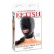 Купить маску с отверстием для рта черную Fetish Fantasy Series Spandex Open Mouth Hood