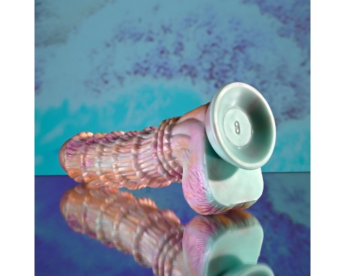 Фаллоимитатор необычной формы на присоске с вибрацией Fantasy