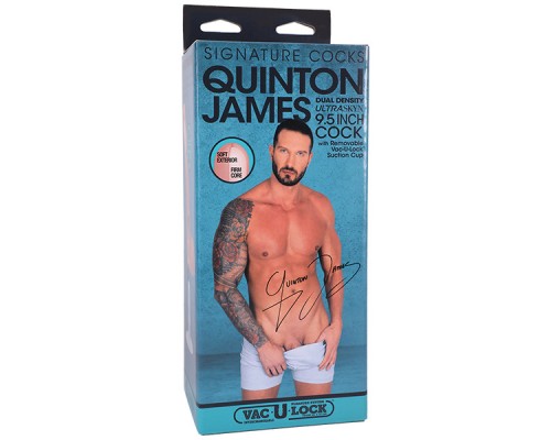 Купить фаллоимитатор Quinton James Signature Cocks с мошонкой на присоске в интернет-магазине