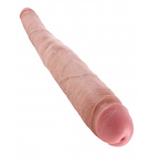 Двухголовый фаллос утолщенный с одного конца 16 Tapered Double Dildo