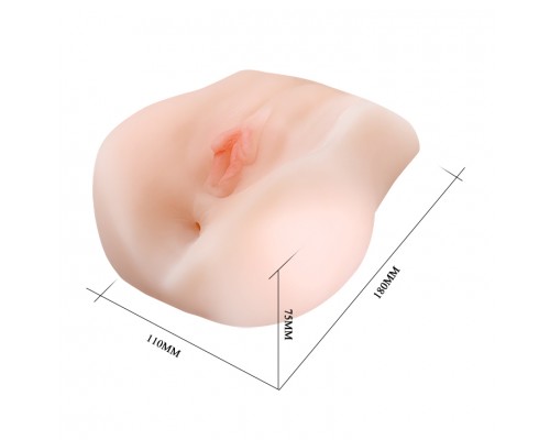 Интимный вибратор с вагиной и анусом – наслаждение в двойном исполнении