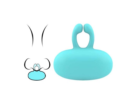 Вибростимулятор для орального секса, розовый