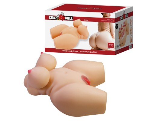 Мастурбатор-торс Grace, вагина и анус