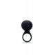 Tyler Черное эрекционное виброкольцо с круглым стимулятором - ст.арт.SVZD-150501-BLK