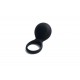 Tyler Черное эрекционное виброкольцо с круглым стимулятором - ст.арт.SVZD-150501-BLK