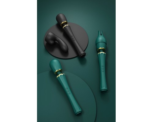 Вибромассажёр с насадками KYRO, чёрный