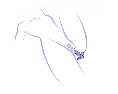 Анальная ёлочка с вибрацией