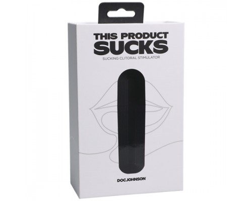 Приобретайте чёрный вакуумный клиторальный стимулятор This Product Sucks в нашем интернет-магазине