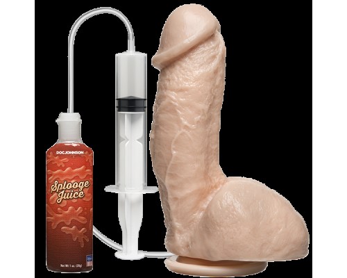 Фаллоимитатор с семяизвержением The Amazing Squirting Realistic Cock - White