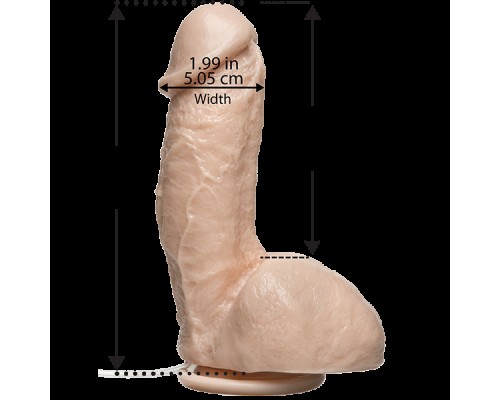 Фаллоимитатор с семяизвержением The Amazing Squirting Realistic Cock - White