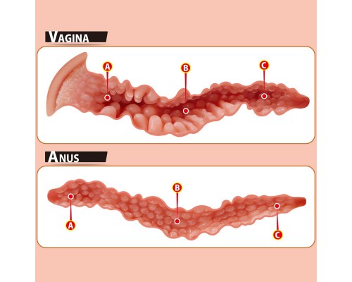 Онагол 01: мастурбатор-полуторс, вагина и анус - наслаждение вдвойне!