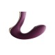 Вибромассажёр зоны G с пульсацией, вакуумной стимуляцией и функцией нагрева TALIS, фиолетов