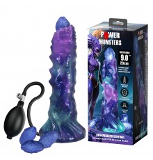 Duskwalker Sentinal, фаллоимитатор яйцеродящий на присоске, серии Power Monsters, 23 см