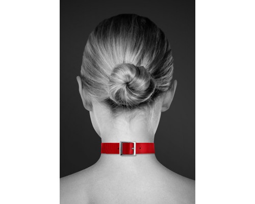 Чокер с кольцом COLLIER FETISH ROUGE