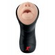 Мастурбатор-ротик с вибрацией PDX ELITE Deep Throat Vibrating Stroker