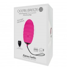 Ocean Breeze 2.0  LRS виброяйцо с пультом ДУ фуксия