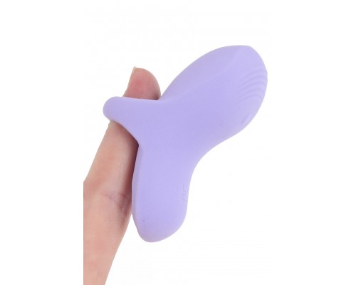 Вибромассажёр на палец Fuzu Sensa, лиловый
