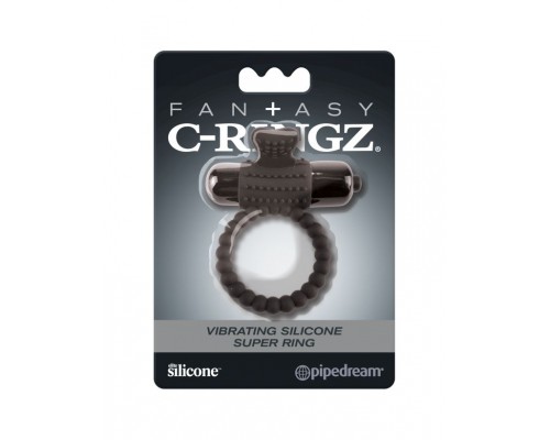Повысьте удовольствие с виброкольцом Fantasy C-Ringz Super Ring