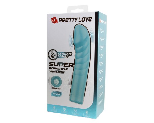 Массажёр с мощной вибрацией RYLAN, бирюзовый