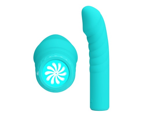 Массажёр с мощной вибрацией RYLAN, бирюзовый