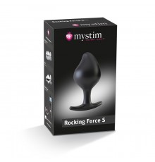 Анальная пробка с электростимуляцией Mystim e-stim butt plug, Rocking Force S