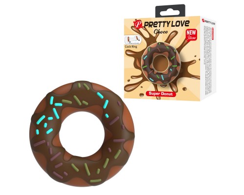 Эрекционное кольцо в форме пончика CHOCO