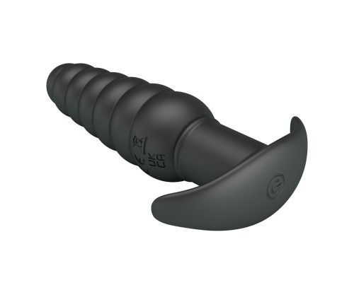 Анальная вибропробка ребристая Aeolis