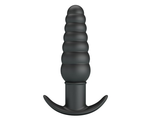 Анальная вибропробка ребристая Aeolis